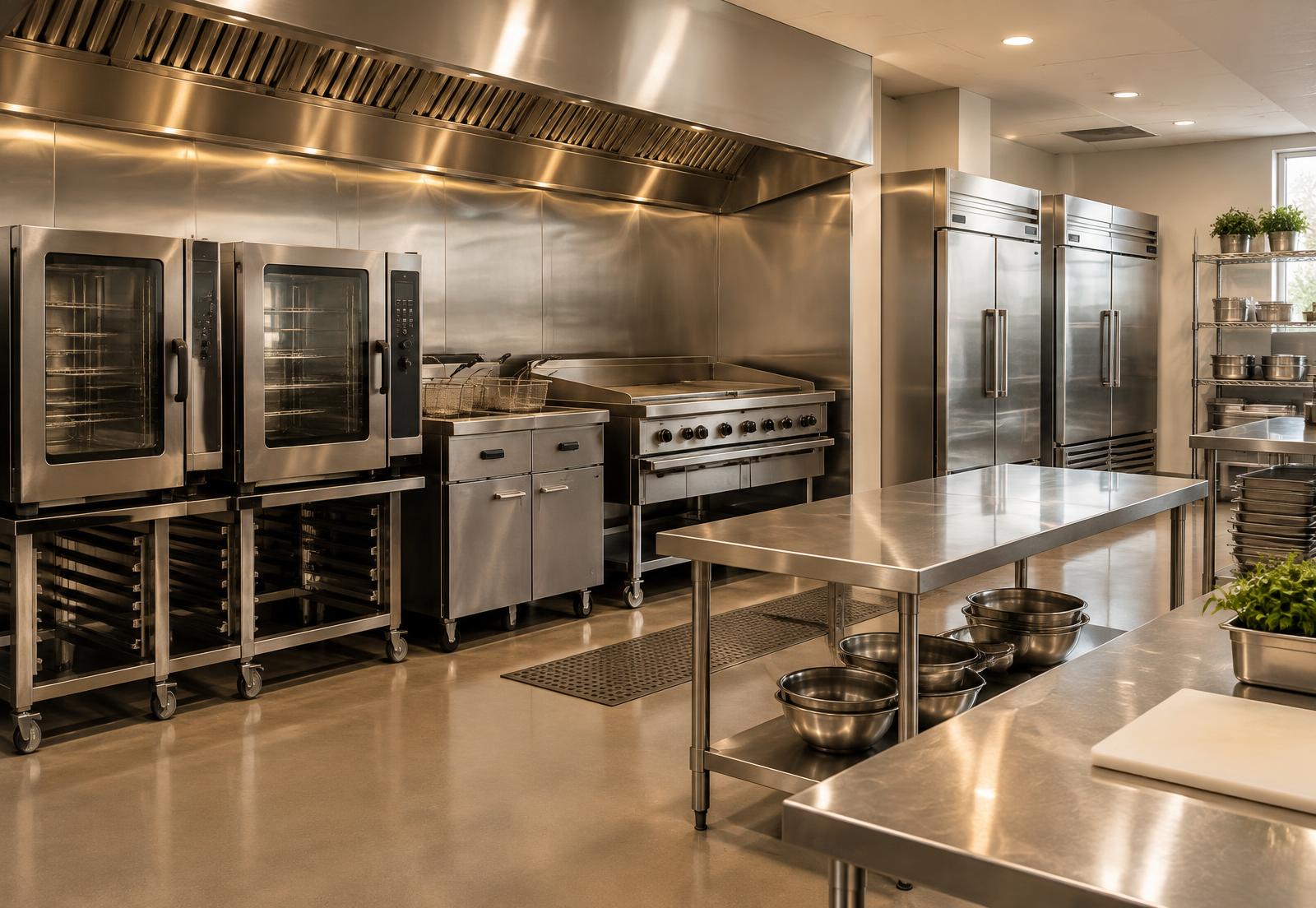 Hornos, freidoras, planchas y refrigeración profesional